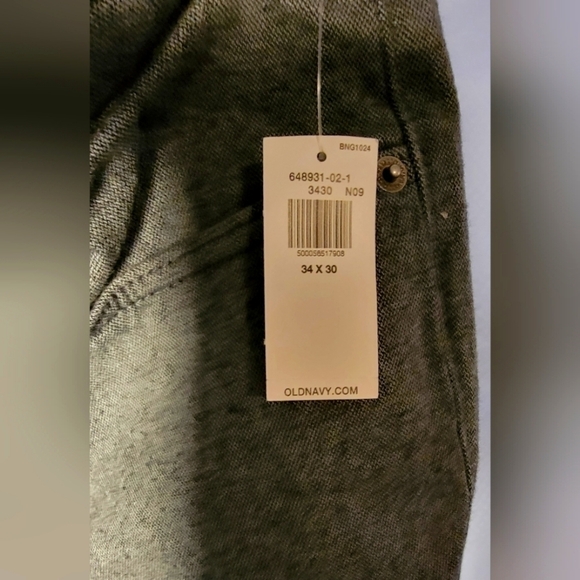 💥MENS OLD NAVY RELAXEDSLIM TAPERBUILT-IN TOUGHBUILT-IN FLEX 34/30💥 - Picture 4 of 4